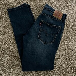 Levi's Men's Deep Indigo Straight Jeans